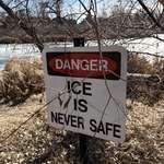 image for A sign I spotted near a local pond [OC]