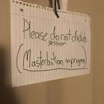 image for The sign on my Roomate’s door