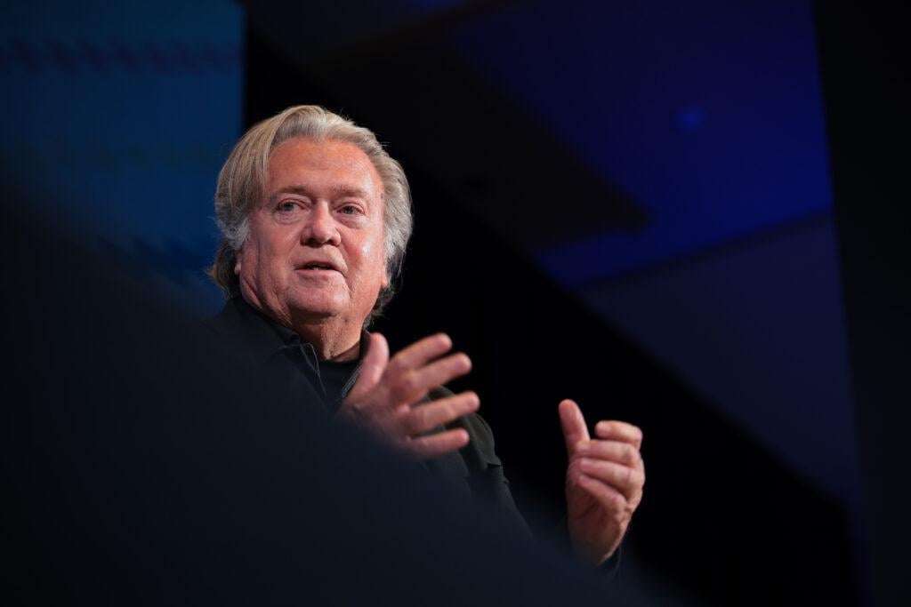 image for Steve Bannon says ICE will ‘surround the polls’ as Trump doubles down on taking over elections