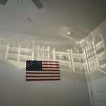 image for (OC) A natural phenomenon called “camera obscura” that happens every morning in my bedroom.