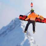 image for Lindsey Vonn is airlifted to a hospital after crashing on Sunday.