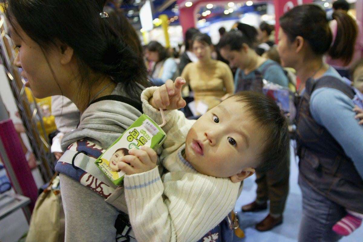 image for South Korean official expelled for suggesting ‘importing women’ to boost birth rate