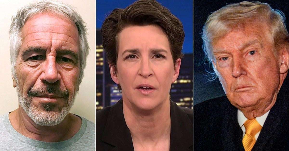 image for 'All over the files': Maddow names names of people in Trump's orbit in the Epstein files