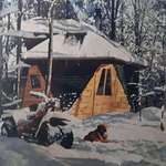image for This is the house I grew up in, upstate New Hampshire. It was not as peaceful as it looks.