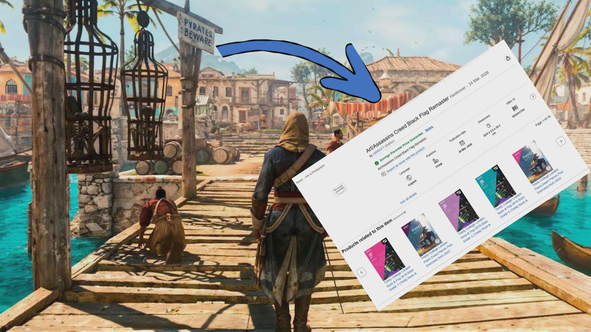 image for Assassin’s Creed Black Flag Remaster Art Book Spotted on Amazon