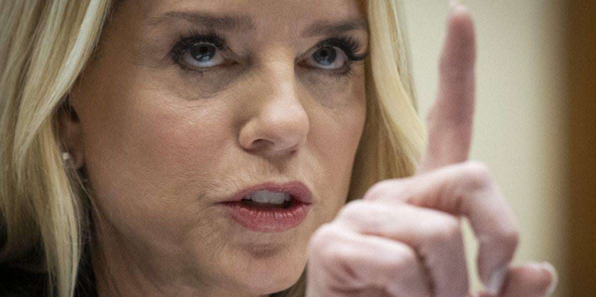 image for Pam Bondi Admits DOJ Has a Secret Domestic Terrorist List