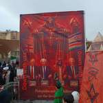 image for Iranians hold up a poster showing Netanyahu, Mohammed bin Salman, Epstein, and Trump