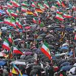 image for 250,000 out in Munich Germany today to protest against the Iranian regime