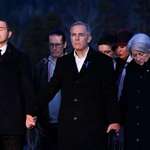 image for Prime Minister Mark Carney and Opposition Leader Pierre Poilievre at vigil in Tumbler Ridge, B.C.,