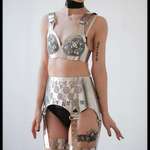 image for [OC] I made a lingerie set out of metal for Valentine's Day