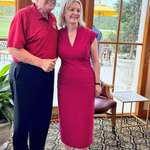 image for The shortest-serving Prime Minister in British history, Liz Truss, meets Donald Trump at Mar-a-Lago