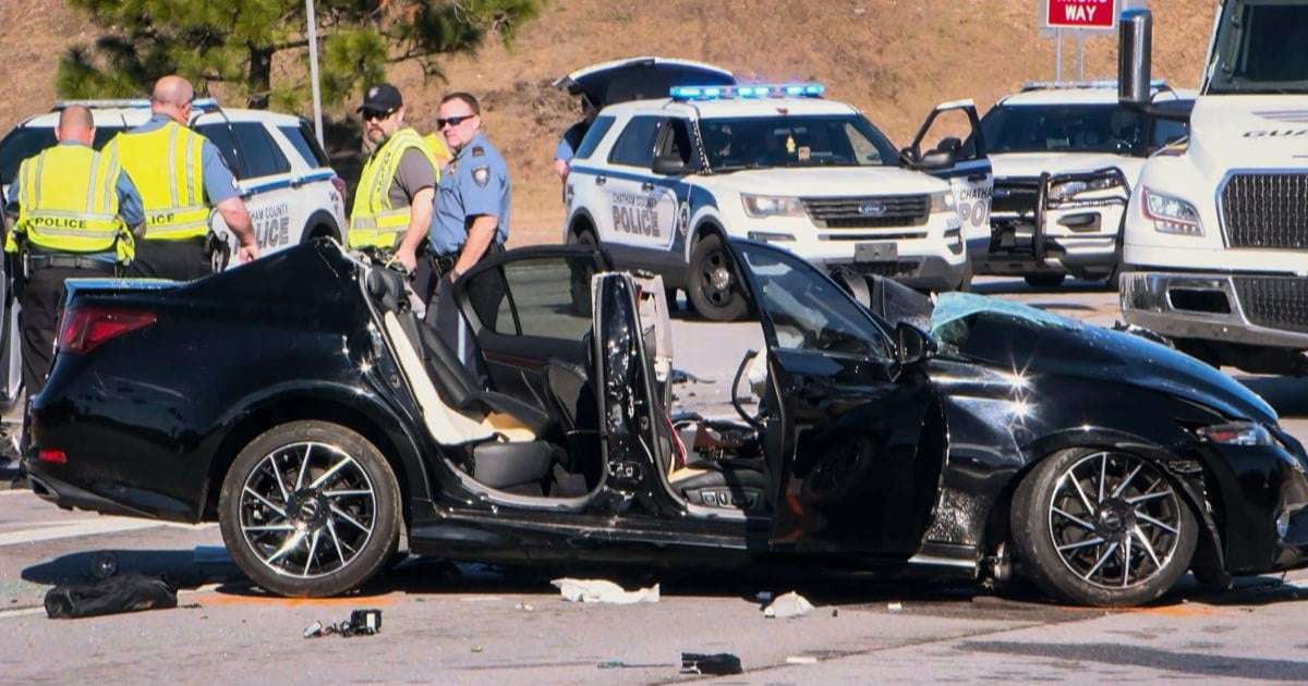 image for Driver fleeing ICE officers crashes, killing a Georgia teacher, authorities say