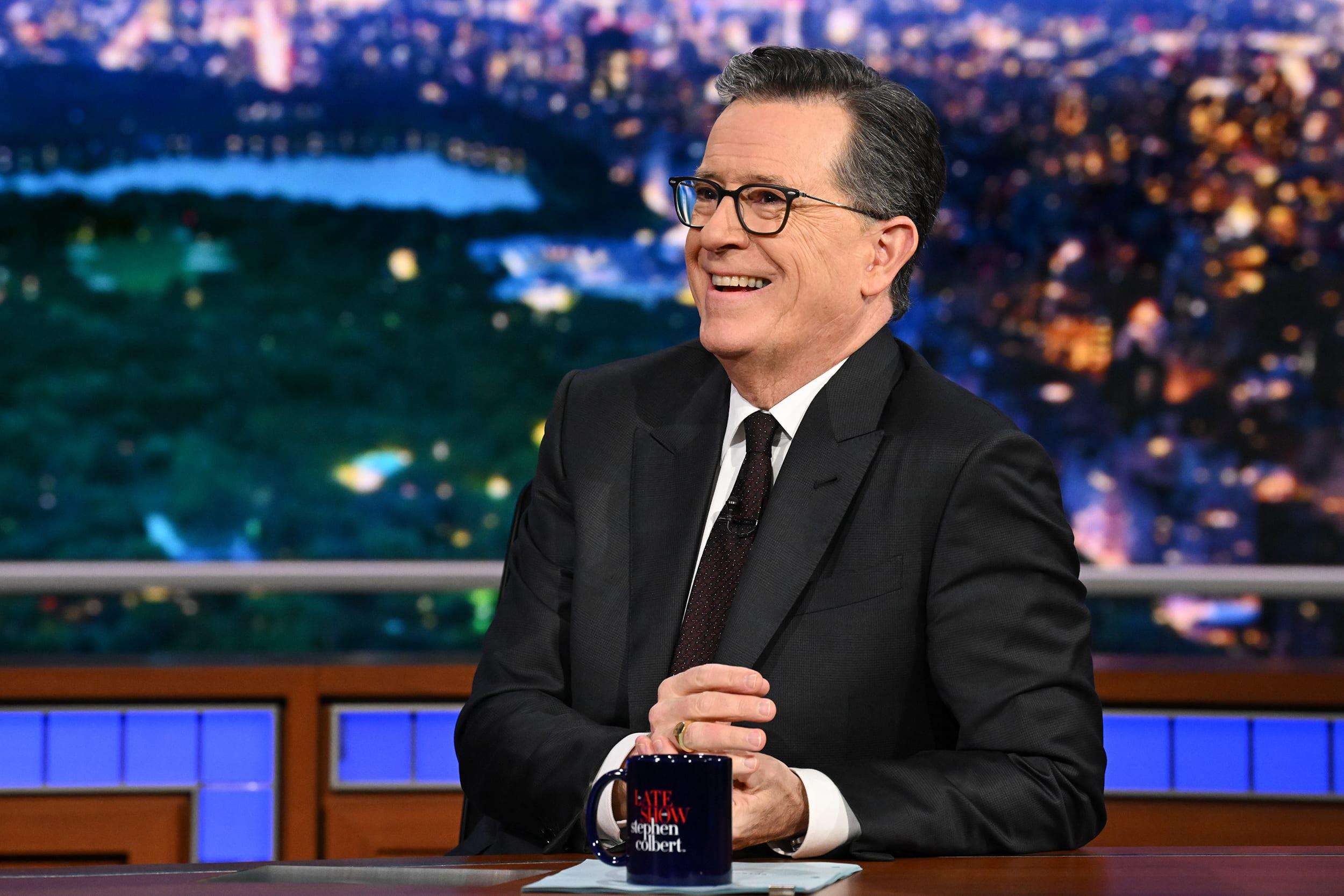 image for Colbert accuses CBS of blocking on-air interview with Texas Democrat James Talarico