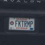 image for Here is a picture of a Veteran's vanity plate