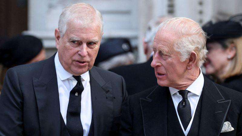 image for King Charles distances himself from Andrew following his brother’s arrest