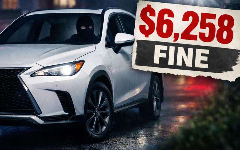 image for Couple fined $6,000 after car thief who stole their Lexus wasn’t wearing seatbelt