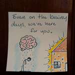 image for [OC] Last night's door doodle from my wife