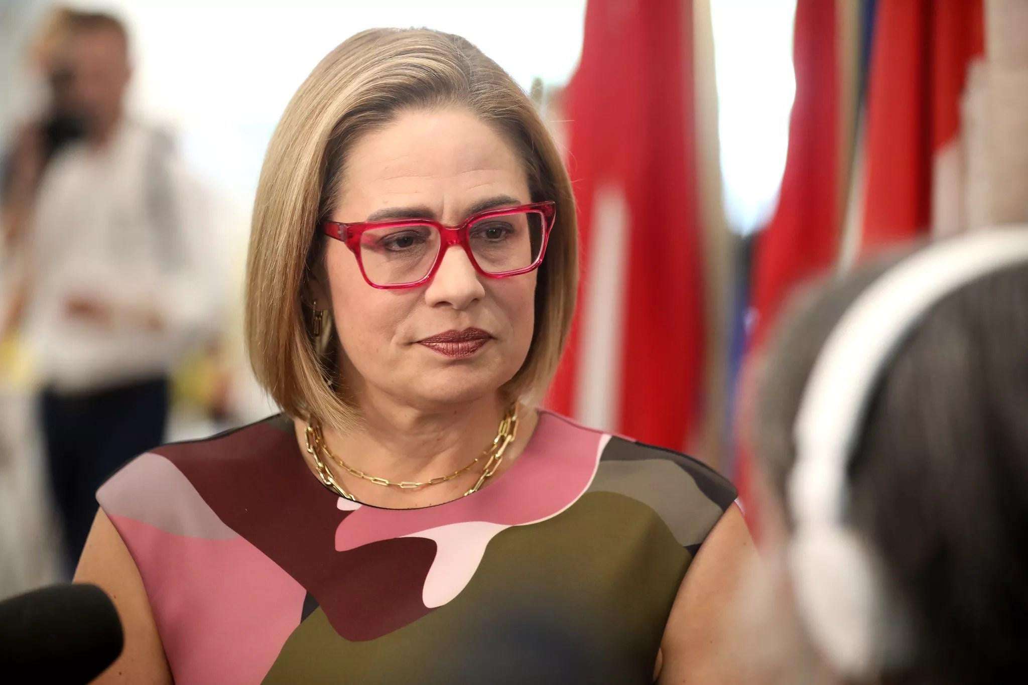 image for Kyrsten Sinema accused of illegally spending $700K in campaign cash