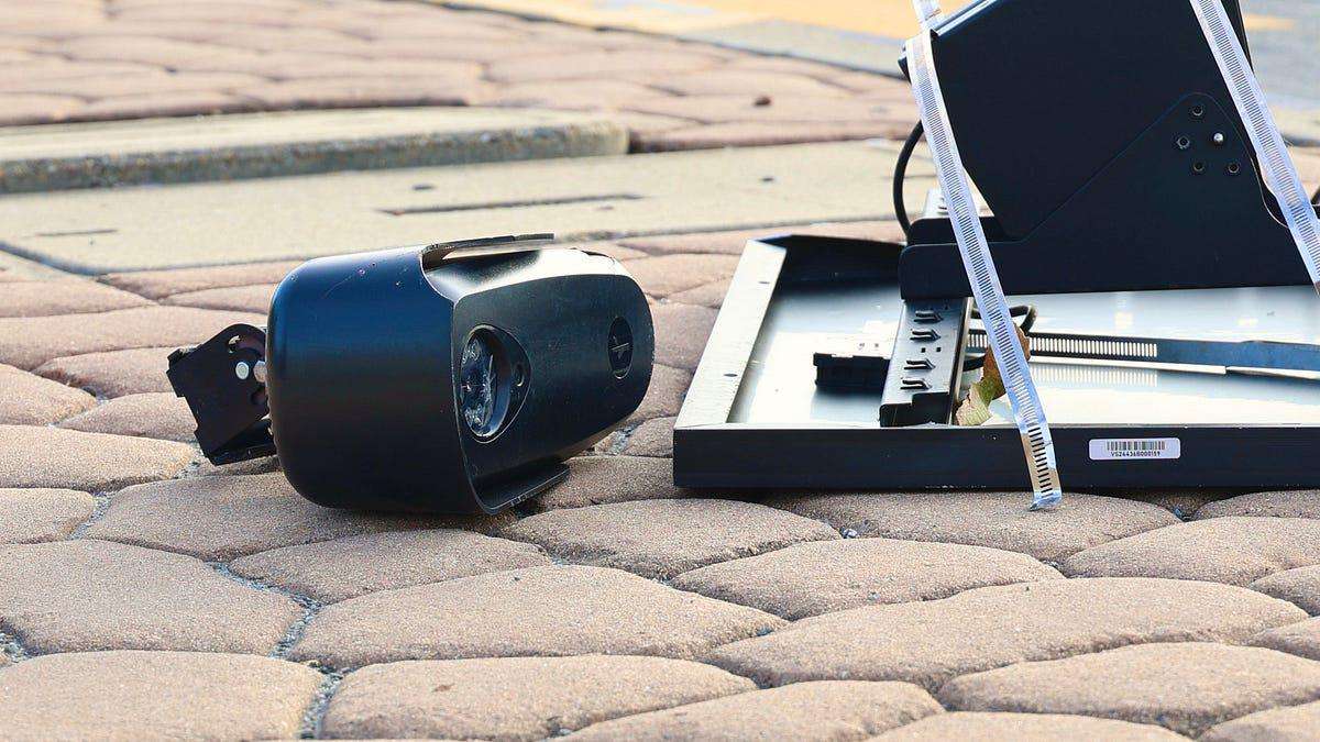 image for Across the US, people are dismantling and destroying Flock surveillance cameras