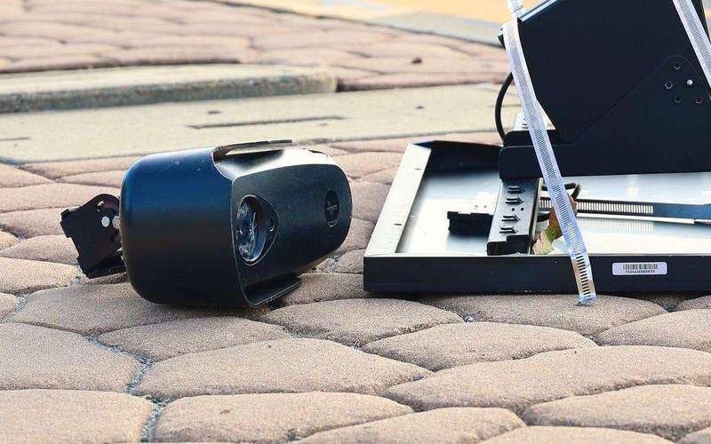 image for Across the US, people are dismantling and destroying Flock surveillance cameras