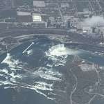 image for This is Niagara falls from way, way above