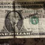 image for OC I got this dollar bill
