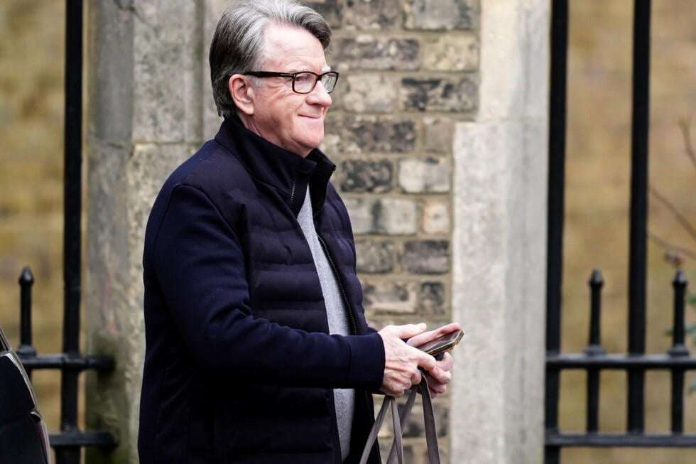 image for Police in Britain arrest former ambassador Mandelson in probe into Epstein ties