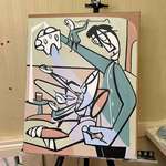 image for Painting I made for a dentist’s office last year [OC]