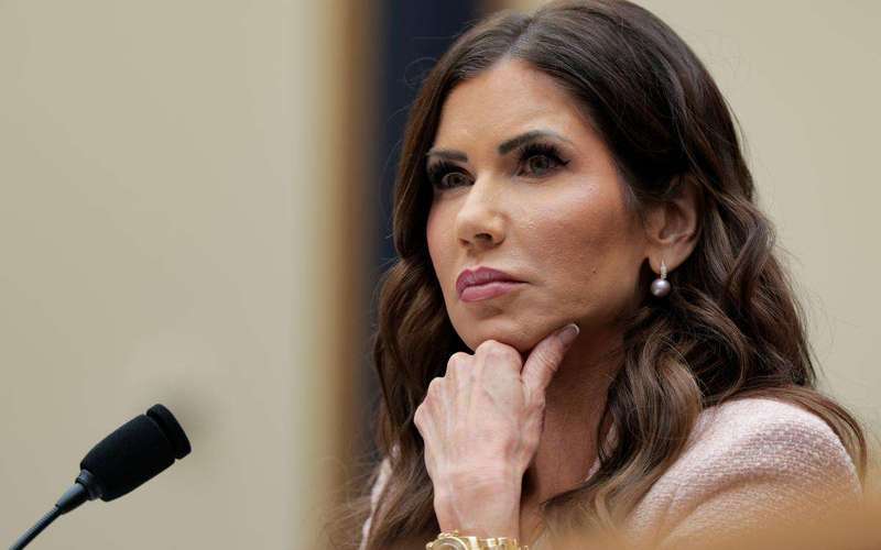 image for Trump says Kristi Noem lied to Congress about getting his approval for $220M ad campaign featuring herself