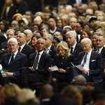 image for Former U.S. presidents arrive at Rev. Jesse Jackson's funeral in Chicago