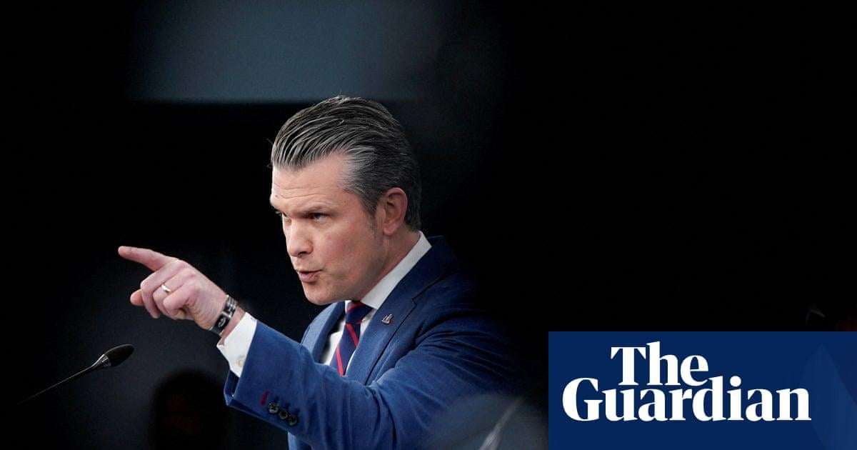 image for ‘A very dangerous person’: alarm as Pete Hegseth revels in carnage of Iran war