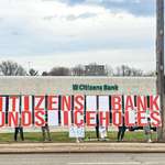 image for [OC] CITIZENS BANK FUNDS ICEHOLES - Solon, Ohio - BRB