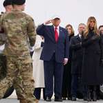 image for President of The U.S. refuses to take his cap off to salute fallen U.S. soldiers