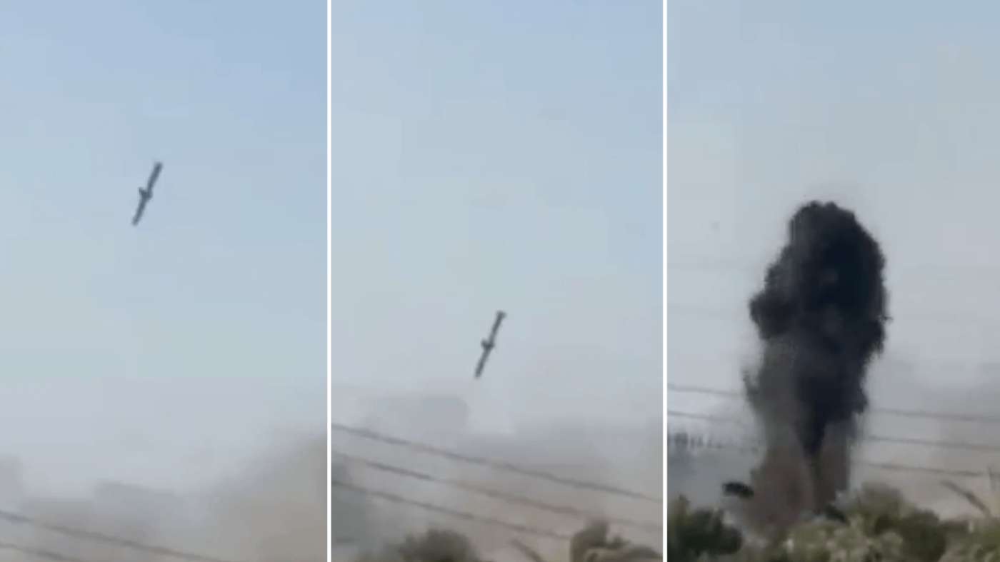 image for Video appears to show U.S. cruise missile striking Iranian school compound