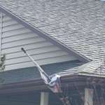 image for My neighbors Trump flag has been rotting in the gutter for the last year.