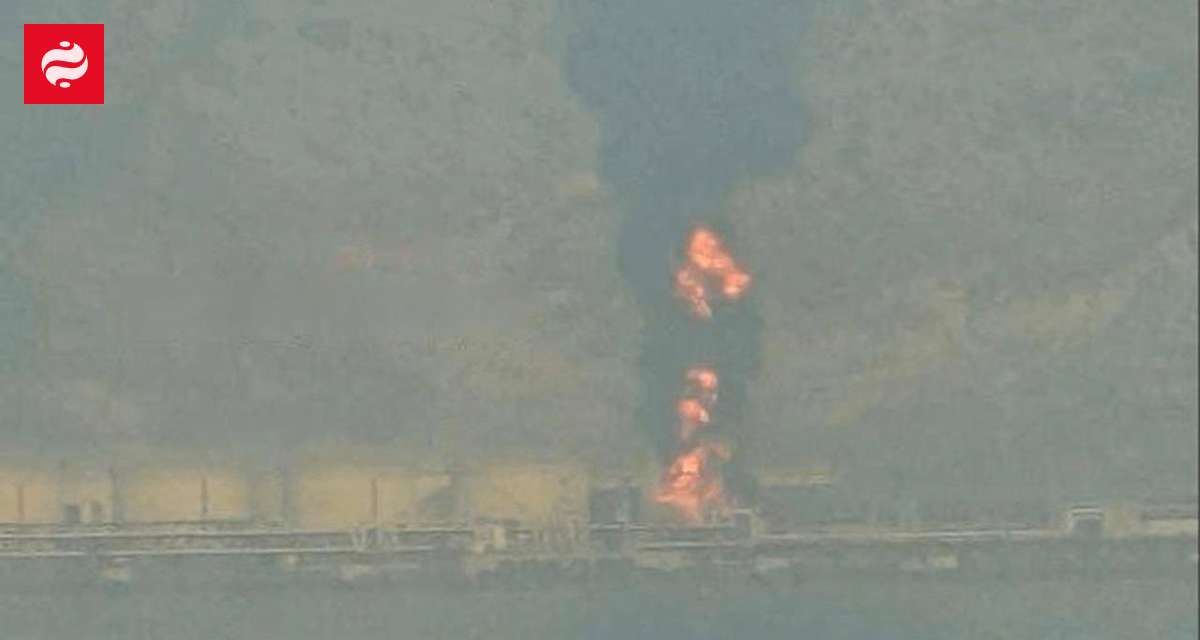 image for Drones attack one of the world's largest oil terminals in the UAE – video