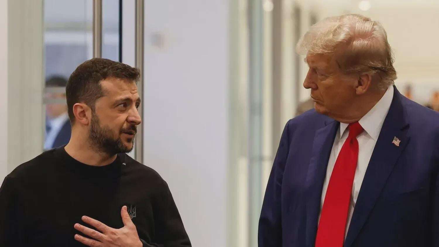 image for The last person we need help from is Zelenskyy - Trump