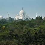 image for Taj Mahal .. from our room.
