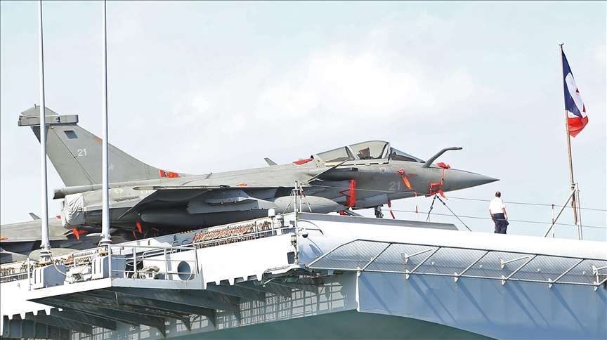 image for French aircraft carrier's location exposed after sailor posts jog on Strava: Report