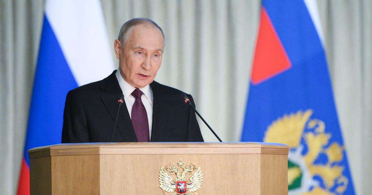image for Putin offers to stop sharing intel with Iran if US cuts off Ukraine