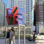 image for Picture at the famous Love sign in Philly I just took
