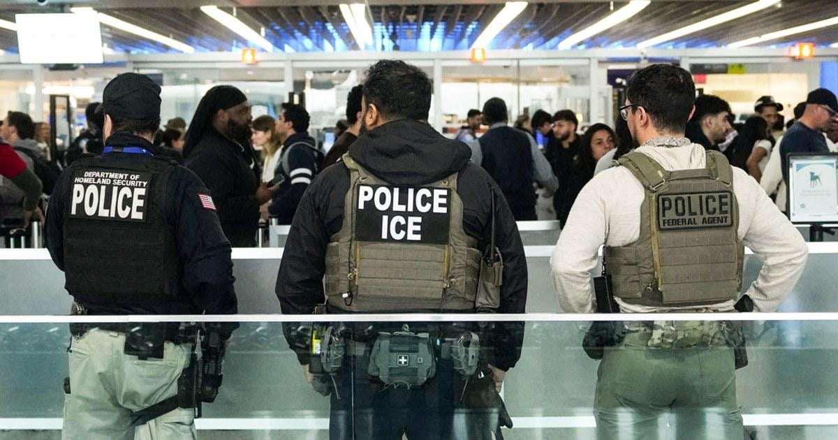 image for ICE agents sent to airports to assist TSA as partial shutdown drags on