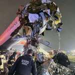 image for Air Canada and fire truck collision at LaGuardia Airport which resulted in the deaths of 2 pilots.