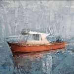 image for [oc] My oil painting, Boat