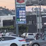image for [OC] $8.29 Gallon for Gas in Los Angeles California