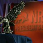 image for The inaugural "America First" award given to Trump