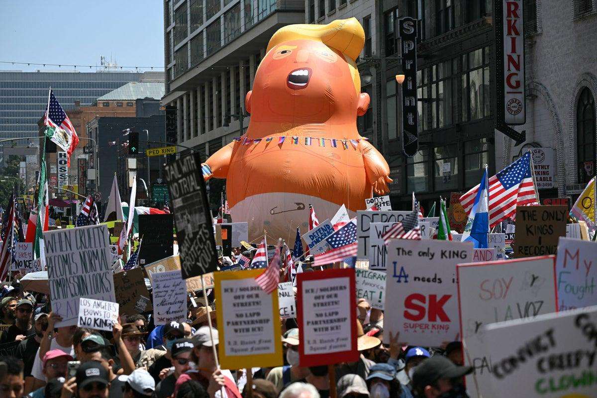 image for More ‘No Kings’ protests targeting Trump are planned nationwide this weekend