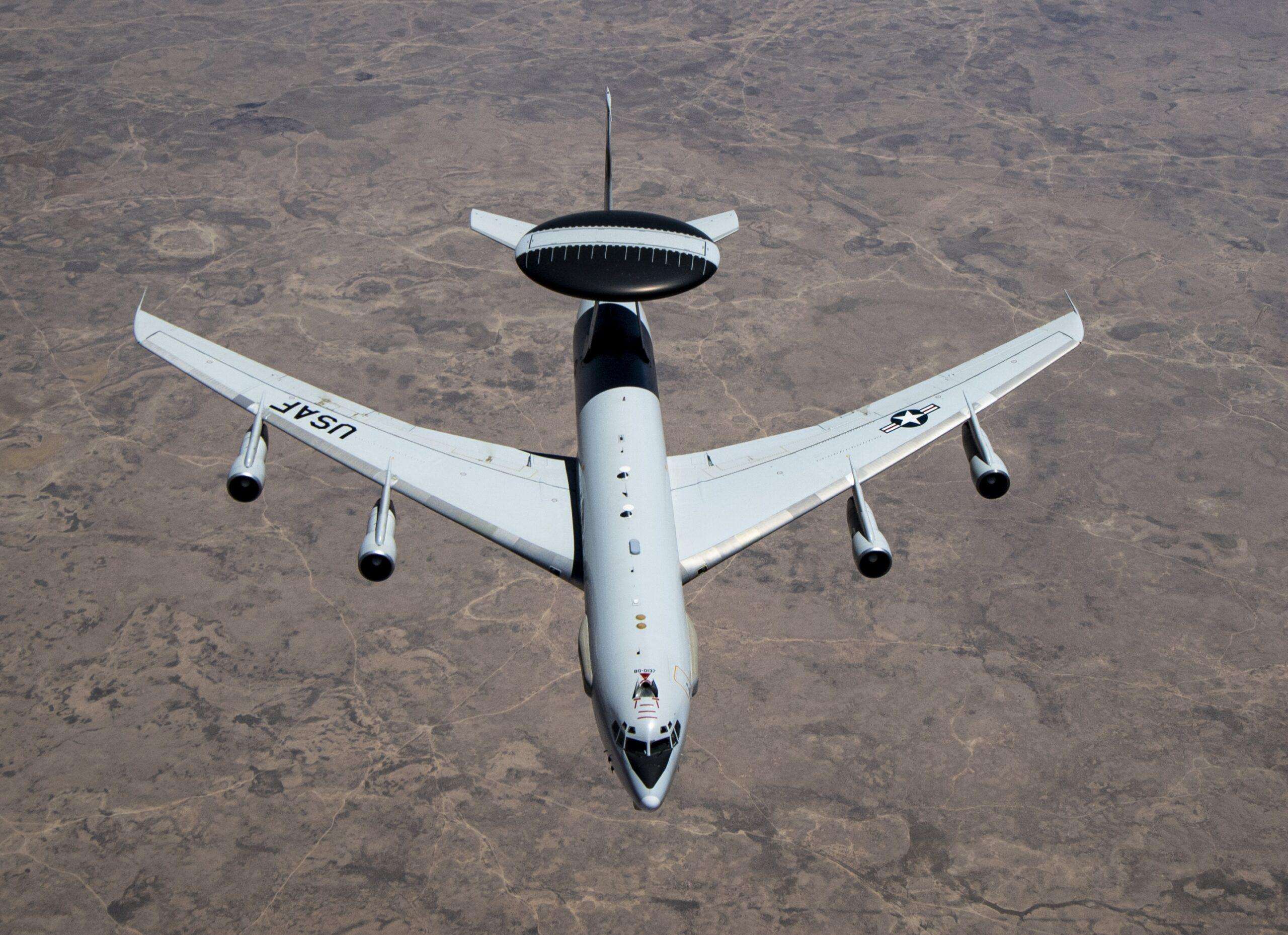image for Key USAF E-3 AWACS Aircraft Damaged in Iranian Attack