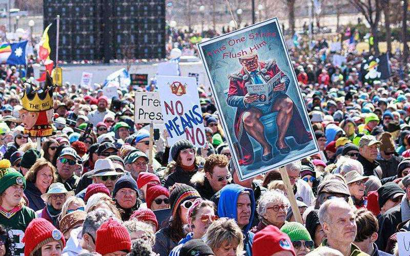image for Nationwide General Strike Planned for May 1: No Kings Organizer
