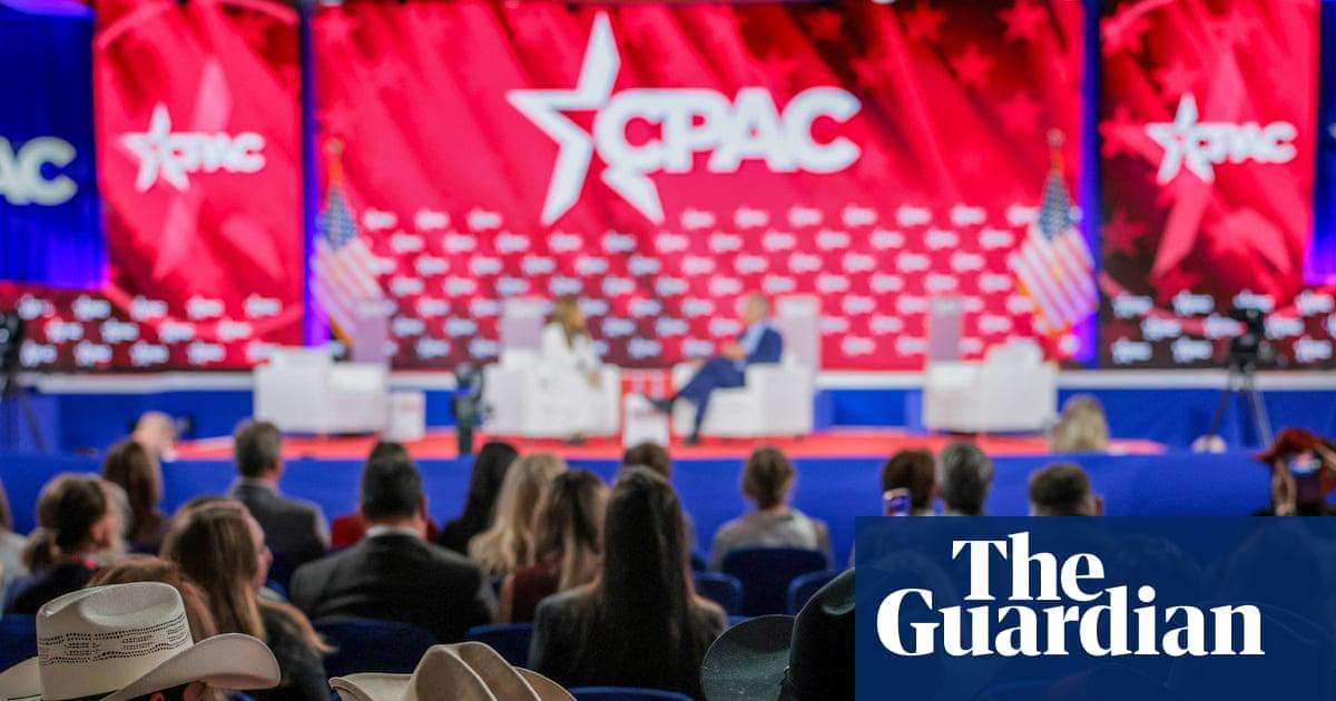 image for ‘It’s biblical’: Maga anxiety over Iran war on display at CPAC as Trump skips event